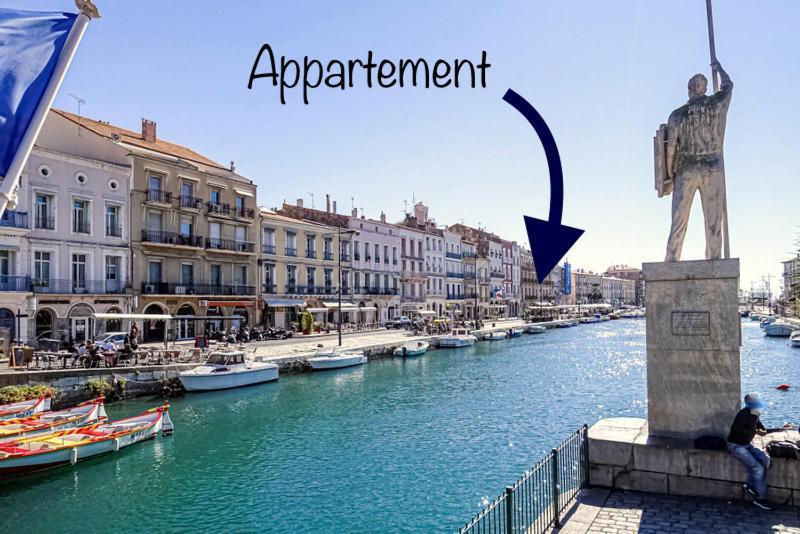 Apartmán Duplex Climatise Cadre Royal Sète Exteriér fotografie
